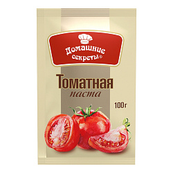 Паста томатная саше 100гр "Домашние секреты" 1*25