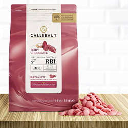 Шоколад Ruby Callebaut 47,3% табл 2,5кг 1*8 (CHR-R35RB1-E4-U70)