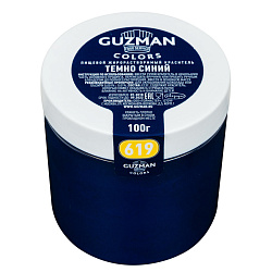 Краситель жирорастворимый Темно синий 100гр "Guzman"