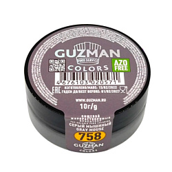 Краситель жирорастворимый Серый Мышиный 10гр "Guzman"