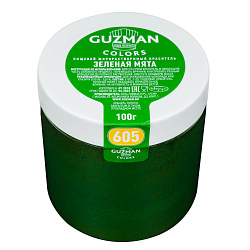 Краситель жирорастворимый Зеленая Мята 100гр "Guzman"
