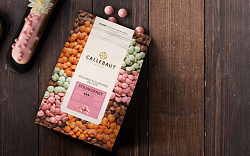 Шоколад розовый Клубника 30% таблетки Callebaut 2,5кг 1*4 (STRAWBERRY-RT-U70)